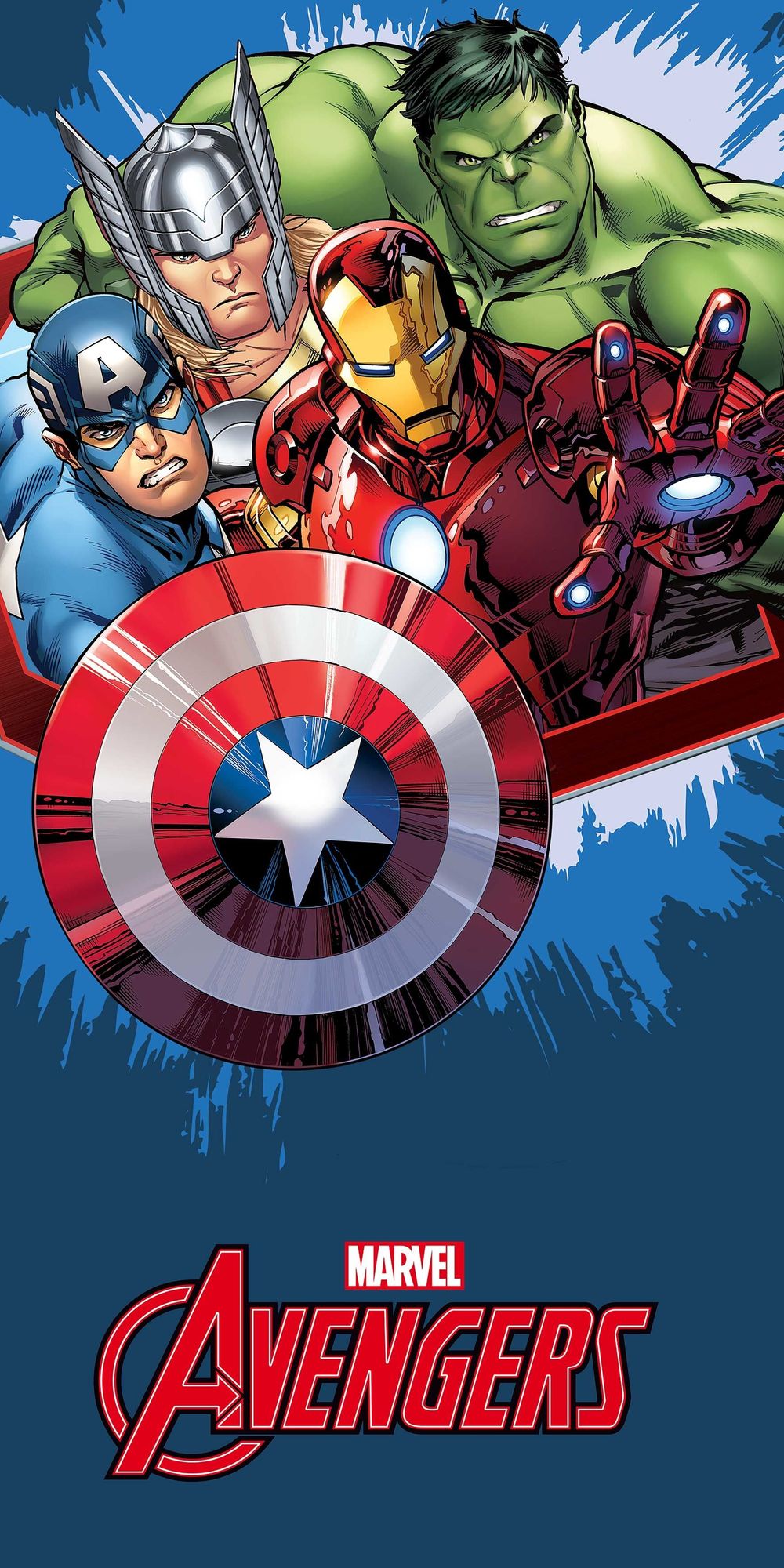 Avengers Duschtuch Badetuch Strandtuch 70 x 140cm