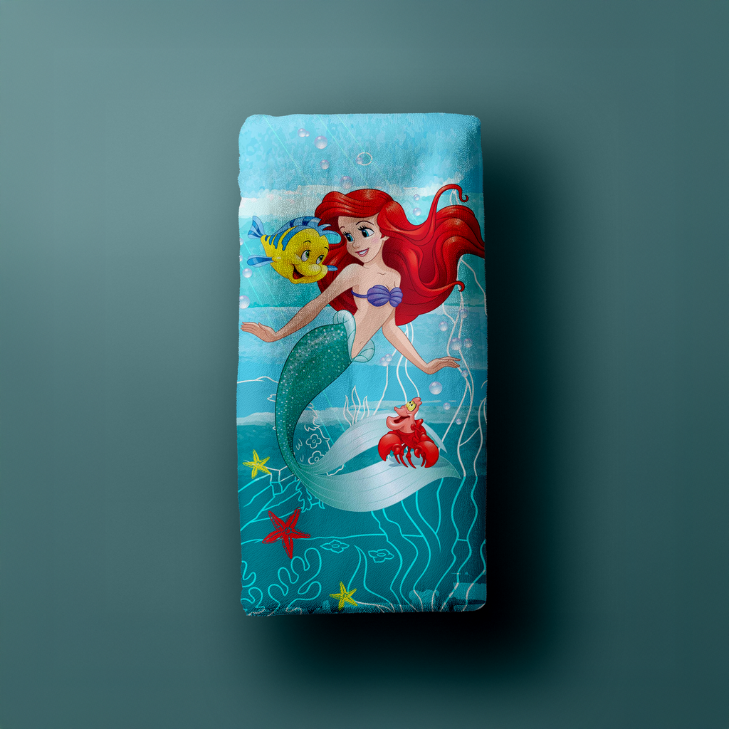 Disney Ariel Shower Towel Bath Towel Beach Towel 70 x 140cm