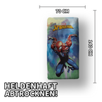 Spiderman shower towel, bath towel, beach towel, 70 x 140 cm