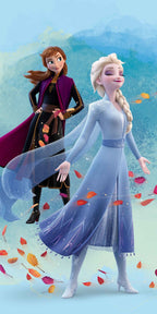 Anna Elsa Frozen Wind Duschtuch Badetuch Handtuch 70 x 140cm