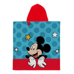 Mickey Mouse Kinder Poncho mit Kapuze 60 x 120cm