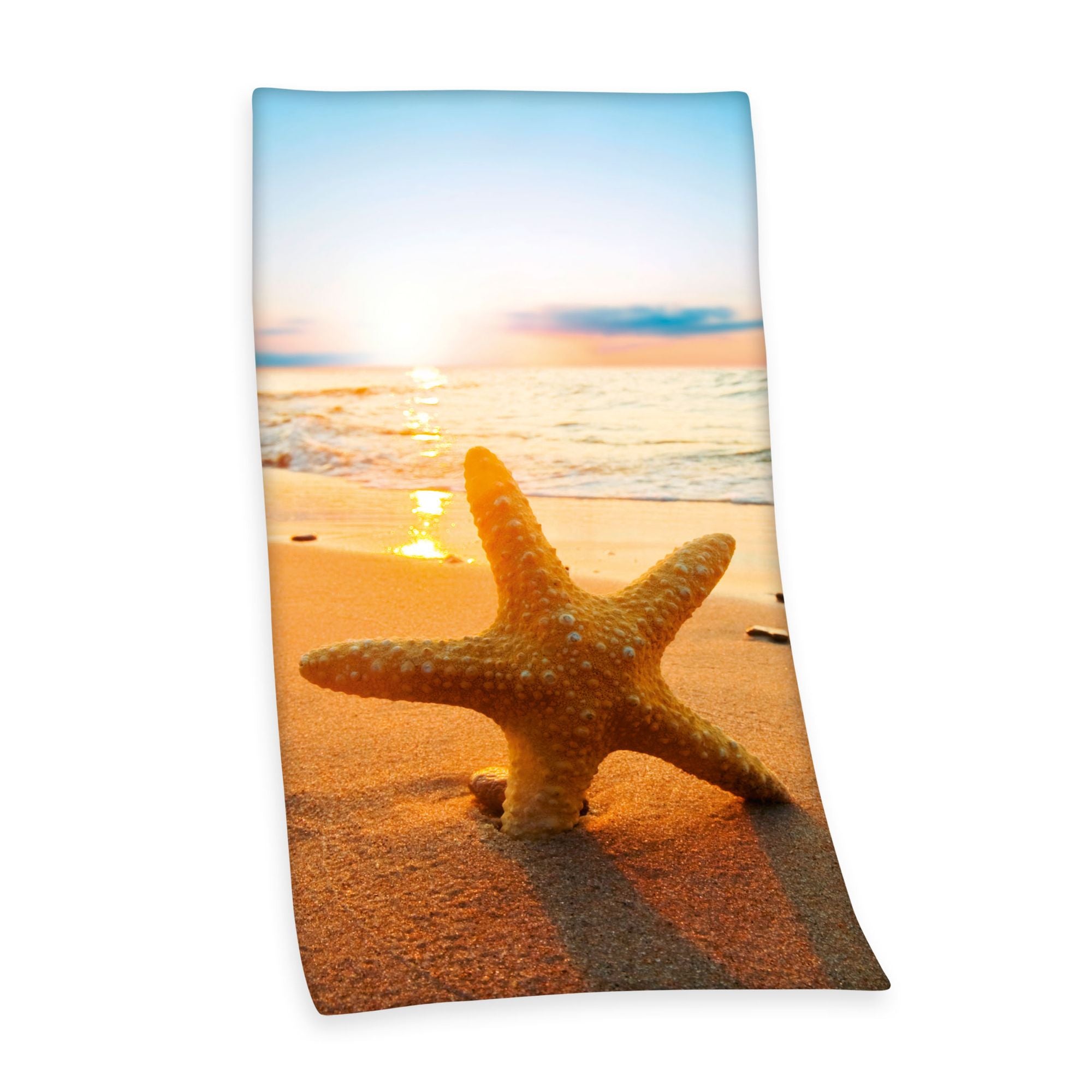 Badetuch Duschtuch Strandtuch Saunatuch Seestern 93 x 170 cm