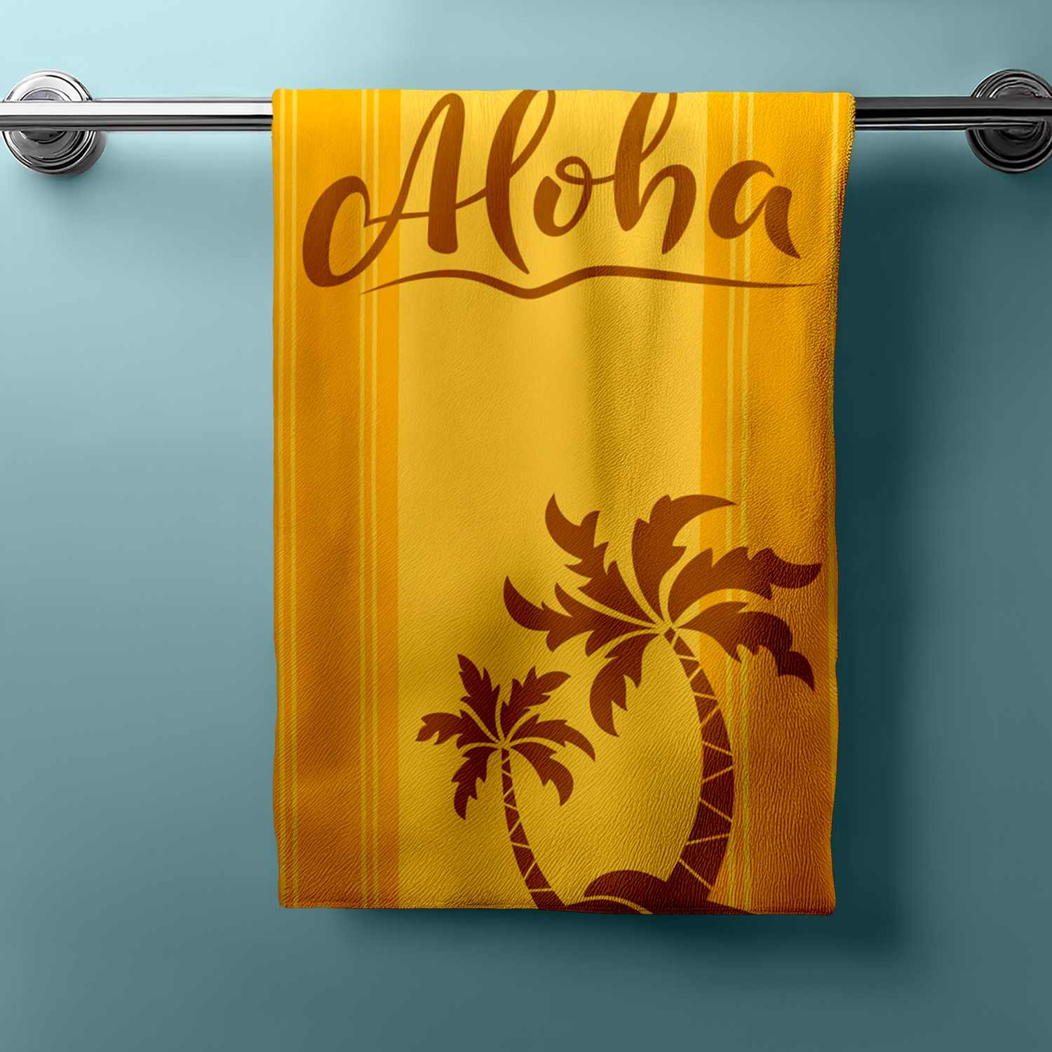Badetuch Duschtuch Strandtuch Saunatuch Aloha 93 x 170 cm