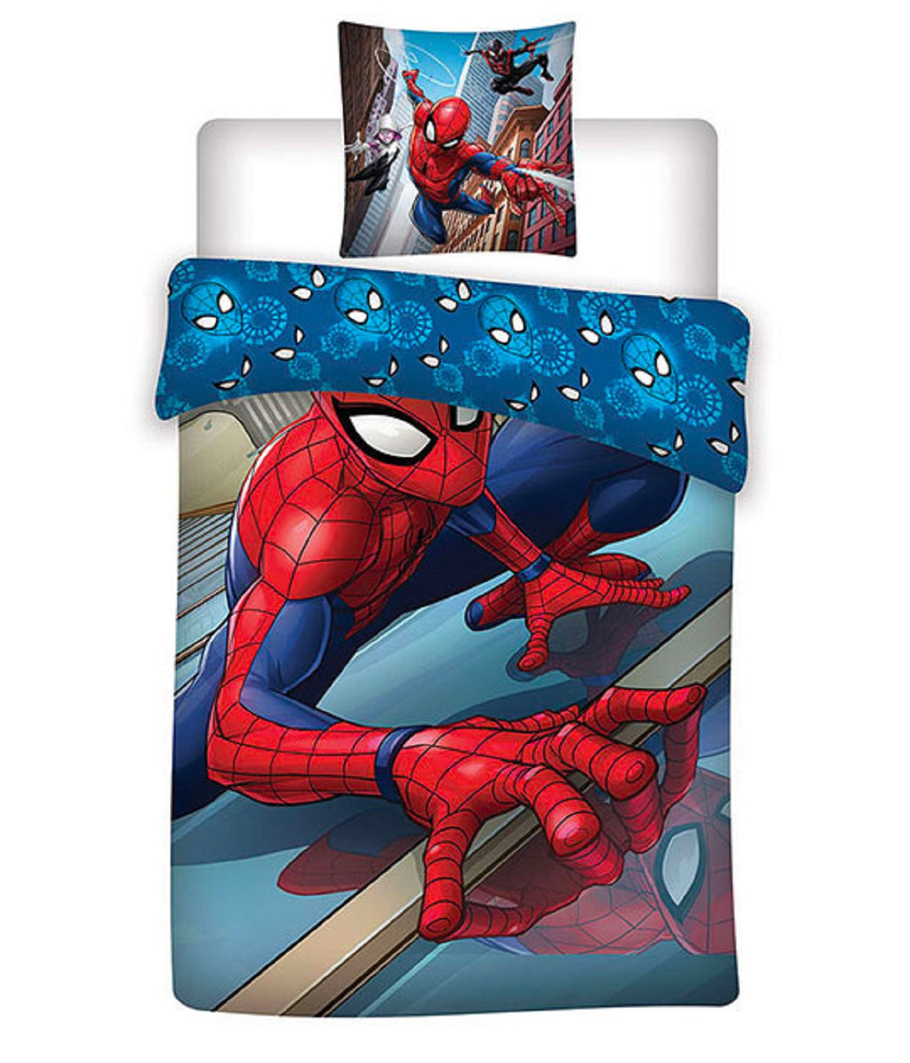 Spiderman bed linen set 80 x 80 cm + 135 x 200 cm 100% cotton 