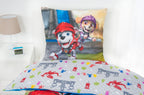 Paw Patrol Rescue Knights Wende Bettwäsche Set 2 tlg.135x200cm 80x80cm
