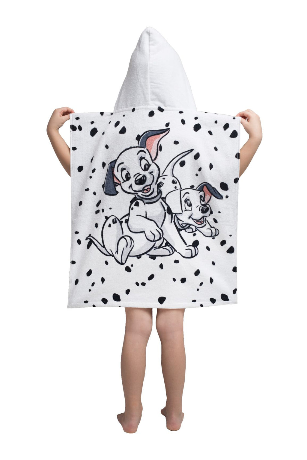 Disney 101 Dalmatiner Badeponcho mit Kapuze 50x115 cm