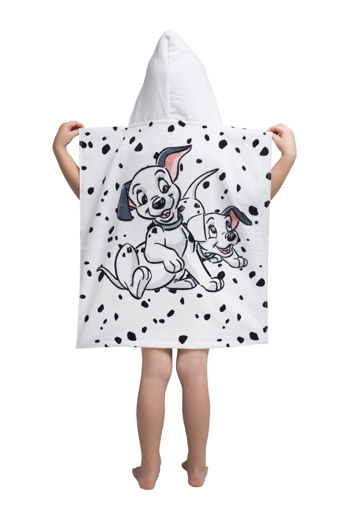 Disney 101 Dalmatiner Badeponcho mit Kapuze 50x115 cm