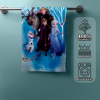 Eiskönigin Anna Elsa Olaf Frozen 2 Duschtuch Badetuch Handtuch 70 x 140cm