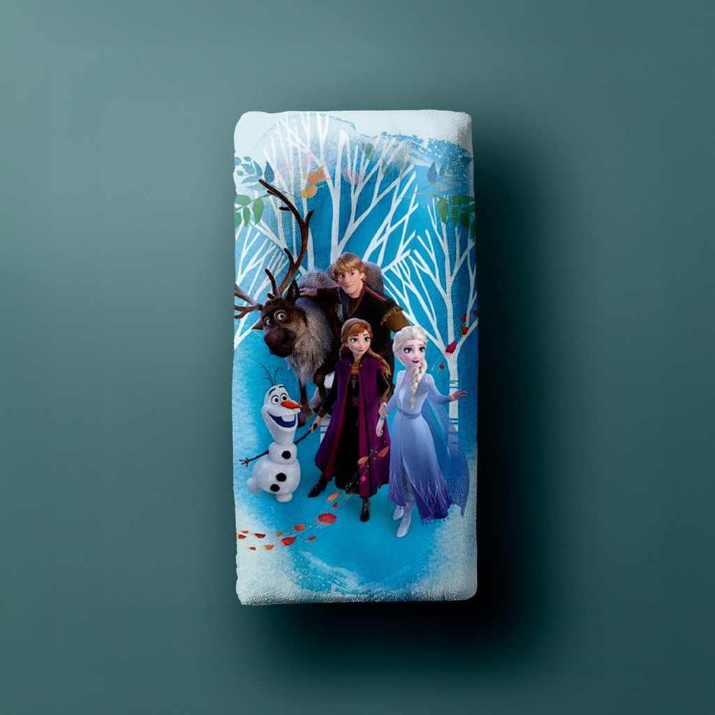 Eiskönigin Anna Elsa Olaf Frozen 2 Duschtuch Badetuch Handtuch 70 x 140cm