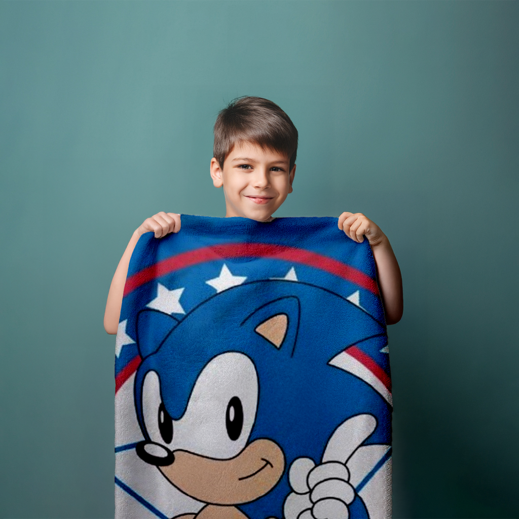 Sonic The Hedgehog Duschtuch Badetuch Strandtuch 70 x 140cm