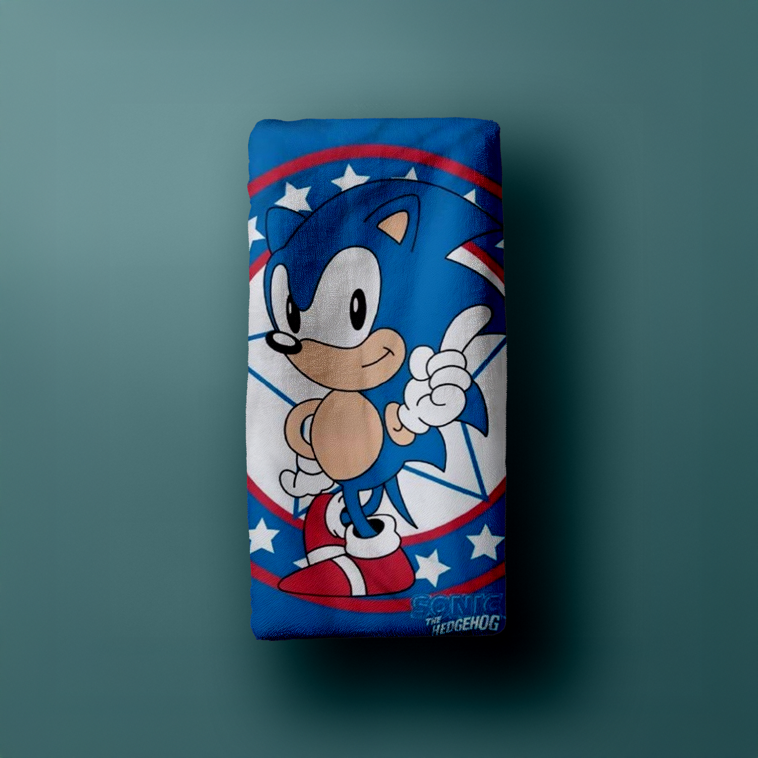 Sonic The Hedgehog Duschtuch Badetuch Strandtuch 70 x 140cm