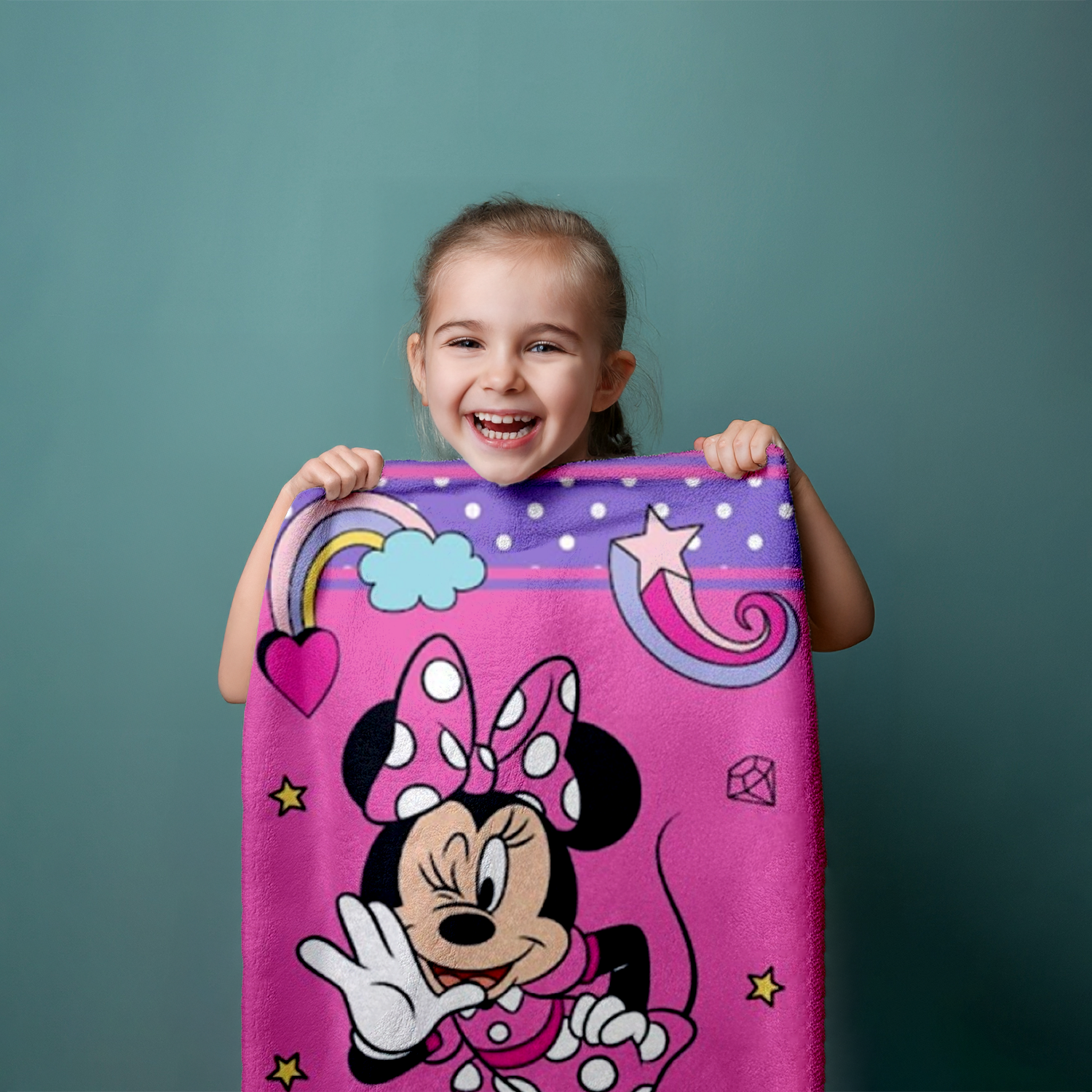 Disney Minnie Mouse Duschtuch Strandtuch Badetuch  70 x 140 cm
