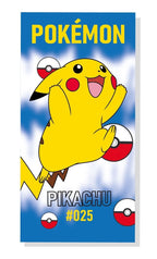 Pokemon Pikachu Duschtuch Strandtuch Badetuch  70 x 140 cm