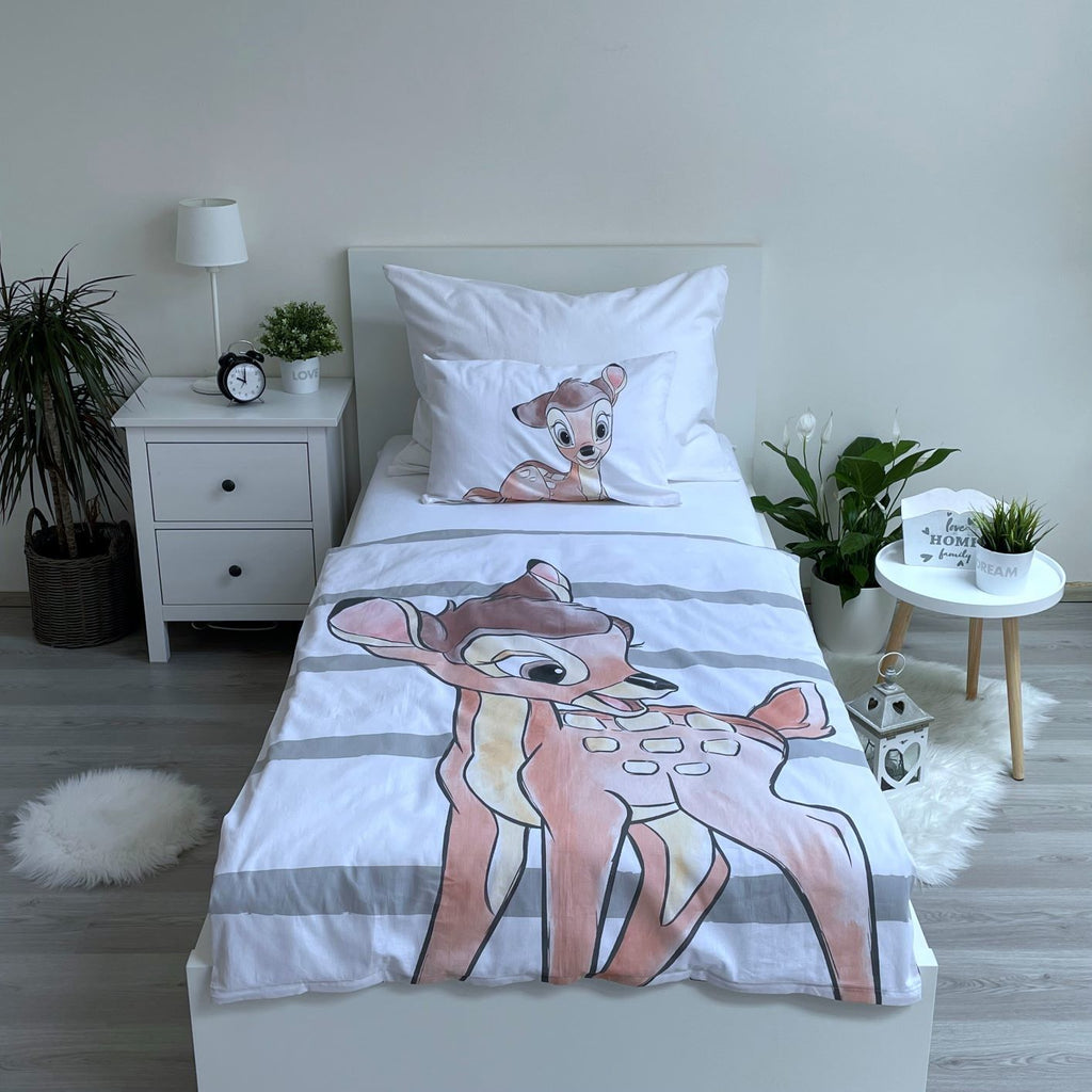 Baby Bettwäsche Disney Bambi 100 x 135 cm 100% Baumwolle