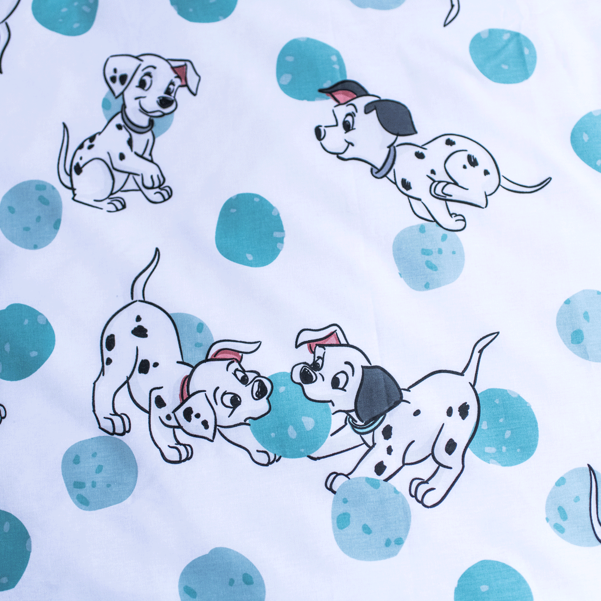 Disney Baby Wende Bettwäsche Set 101 Dalmatiner 100x135cm