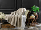 Doubleface Wohndecke Kuscheldecke 2 farbig 150 x 200 cm