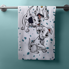 Disney 101 Dalmatiner Lucky Duschtuch Strandtuch Badetuch  70 x 140 cm