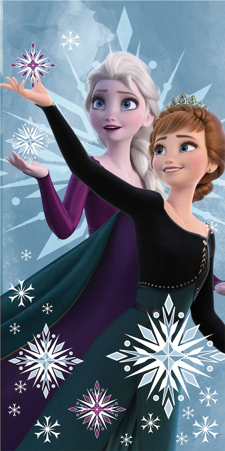 Anna Elsa Frozen Duschtuch Badetuch Handtuch 70 x 140cm
