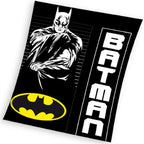 Batman Flauschdecke Schmusedecke Kuscheldecke 130 x 170 cm