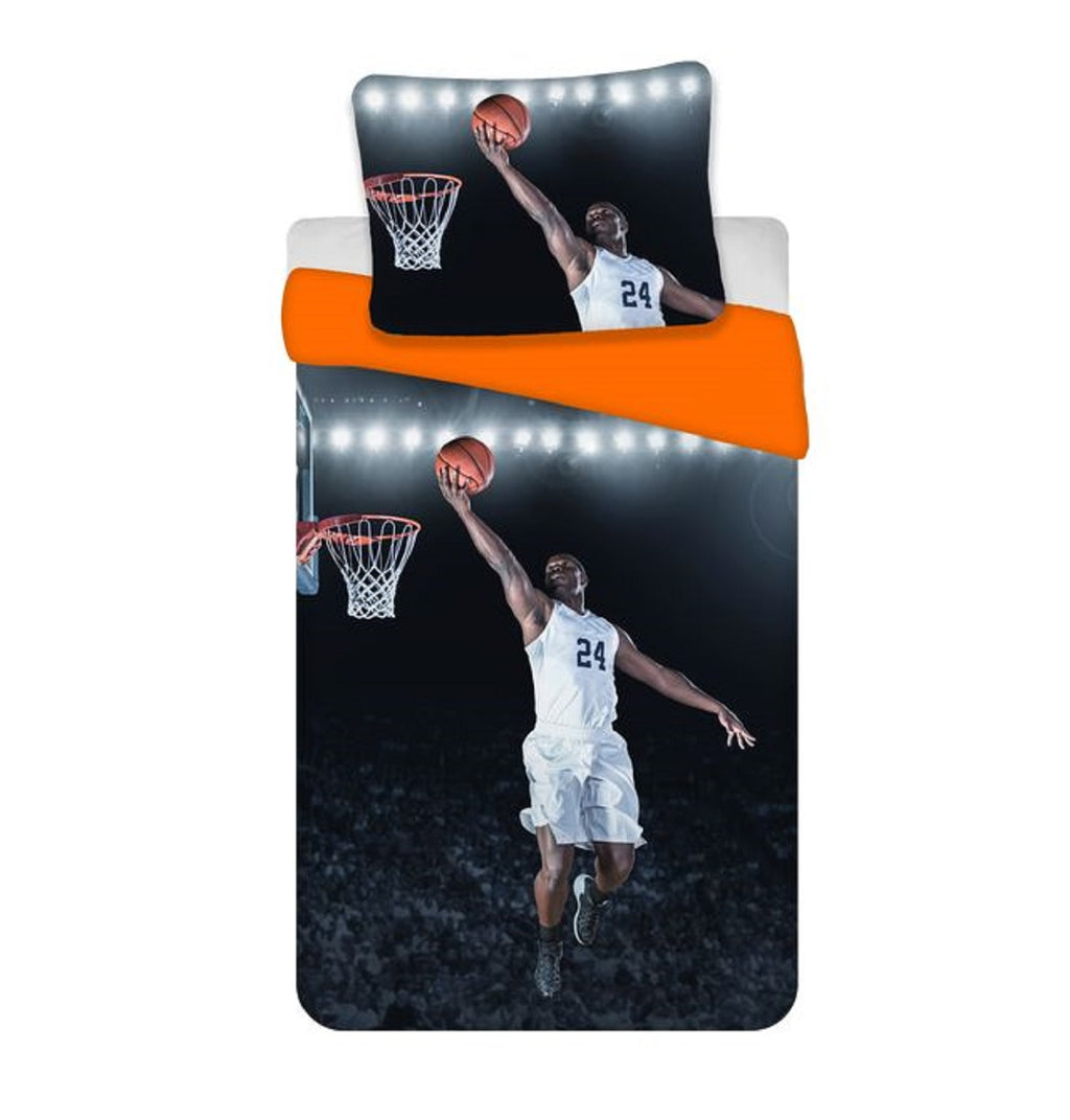 Basketball bedding set, 135 x 200 cm, cotton