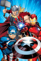 Avengers Heroes Flauschdecke Schmusedecke Kuscheldecke 100 x 150 cm