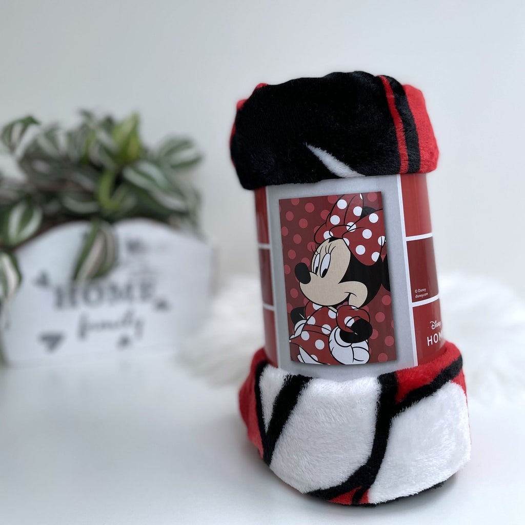 Minnie Mouse Flauschdecke Schmusedecke Kuscheldecke 100 x 150 cm