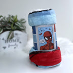 Spiderman Flauschdecke Schmusedecke Kuscheldecke 100 x 150 cm