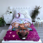 Frozen Flauschdecke Schmusedecke Kuscheldecke 100 x 150 cm