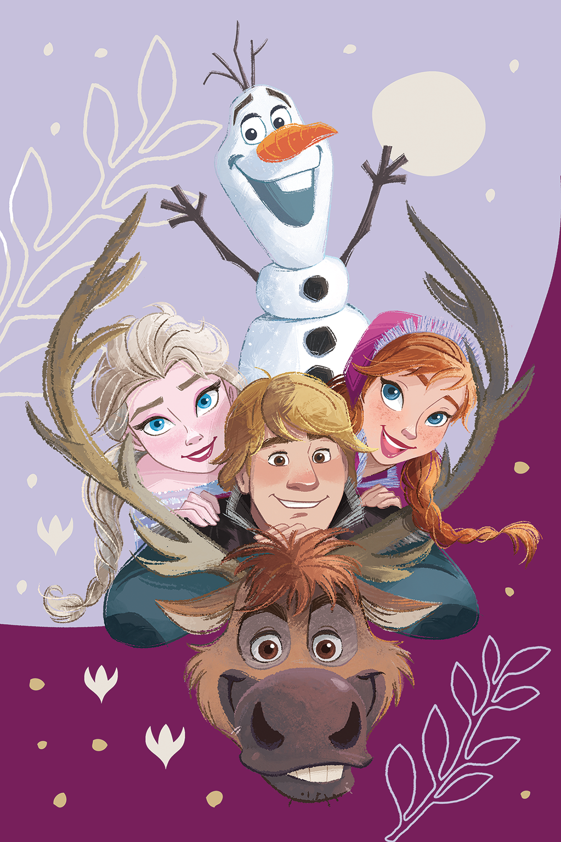 Frozen Flauschdecke Schmusedecke Kuscheldecke 100 x 150 cm