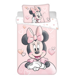 Disney Minnie Mouse Baby Bettwäsche Powder Pink 100 x 135 cm