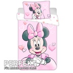Disney Minnie Mouse Baby Bettwäsche Powder Pink 100 x 135 cm
