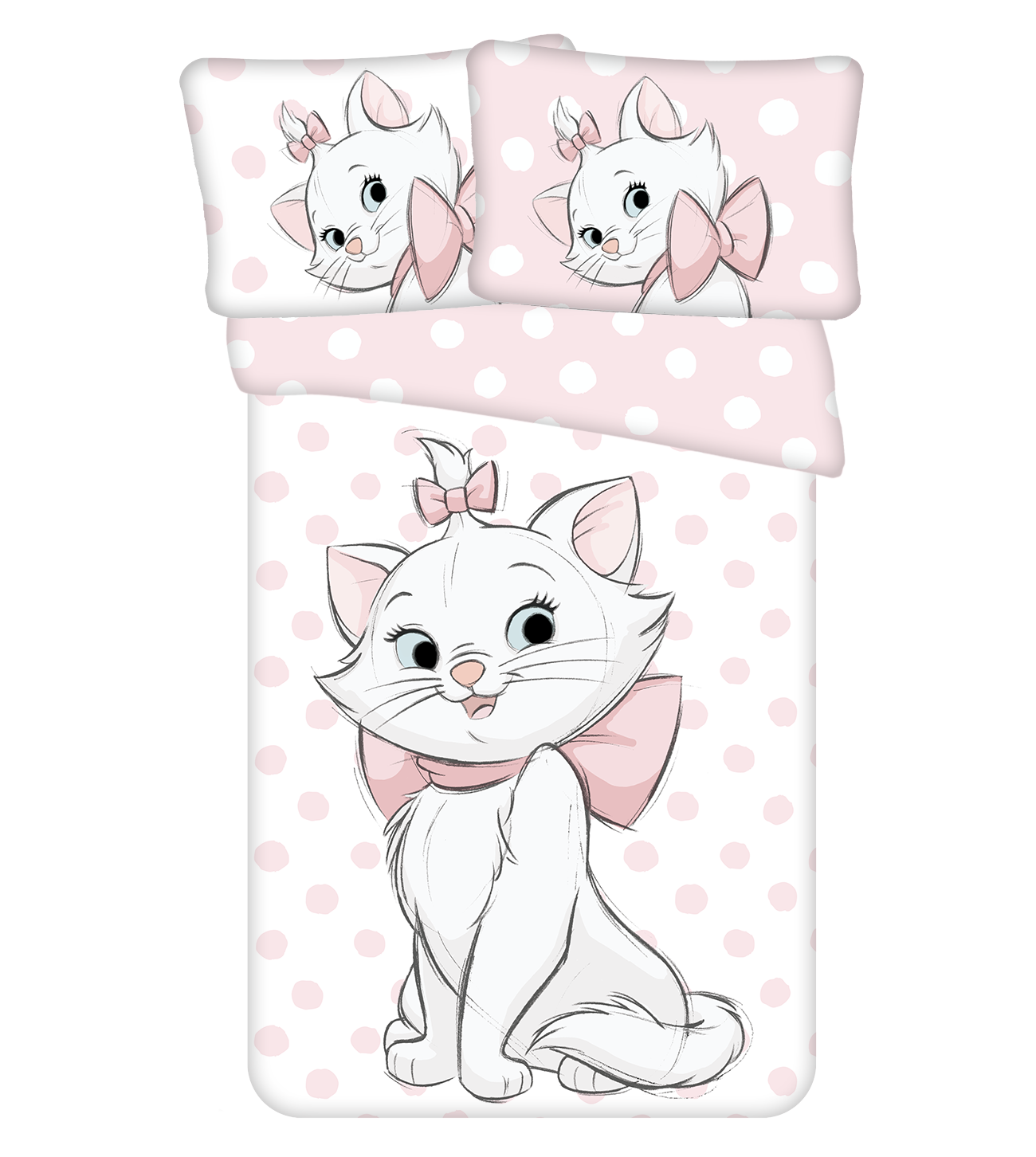 Disney Cat Marie Aristocats Baby Bettwäsche 100 x 135 cm