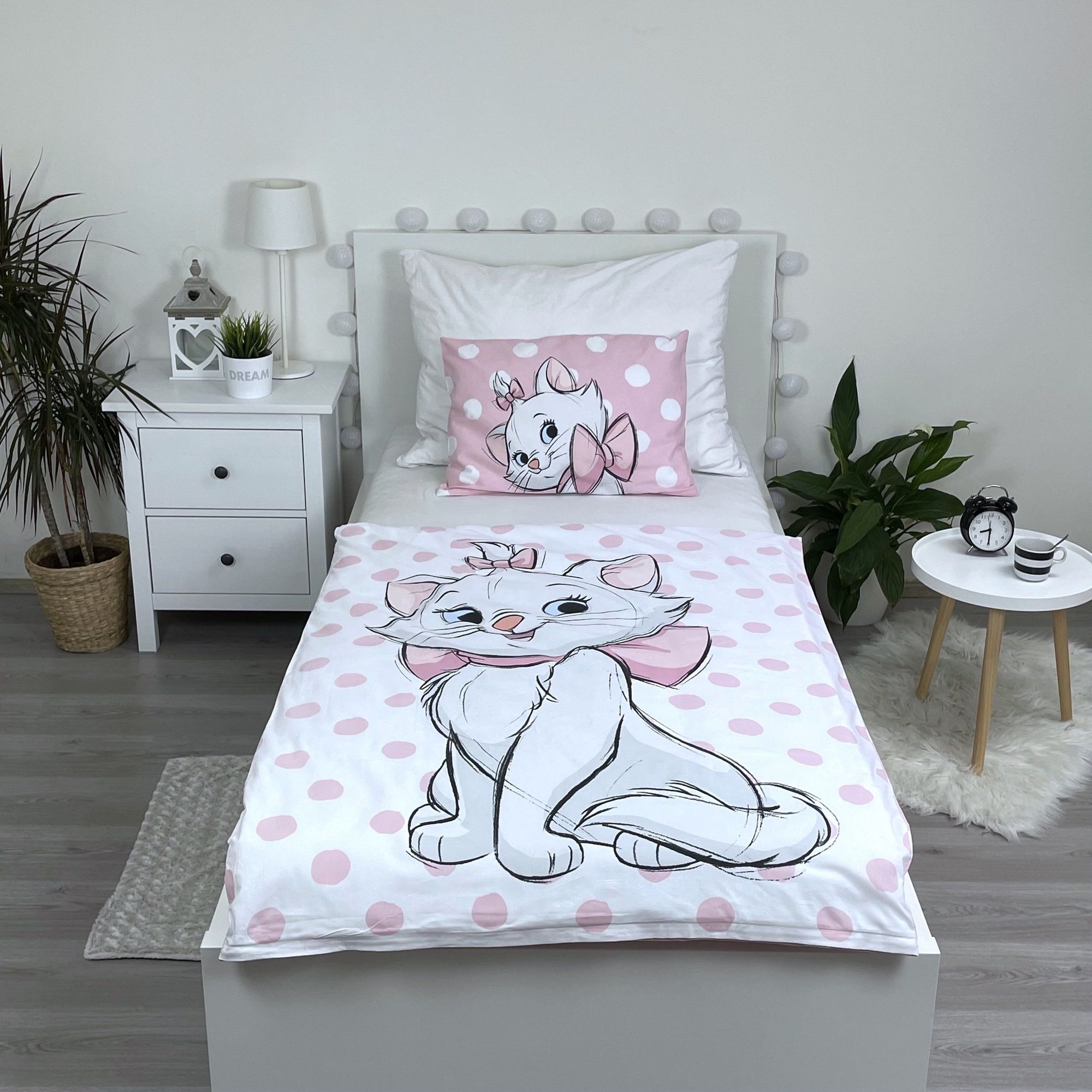 Disney Cat Marie Aristocats Baby Bettwäsche 100 x 135 cm