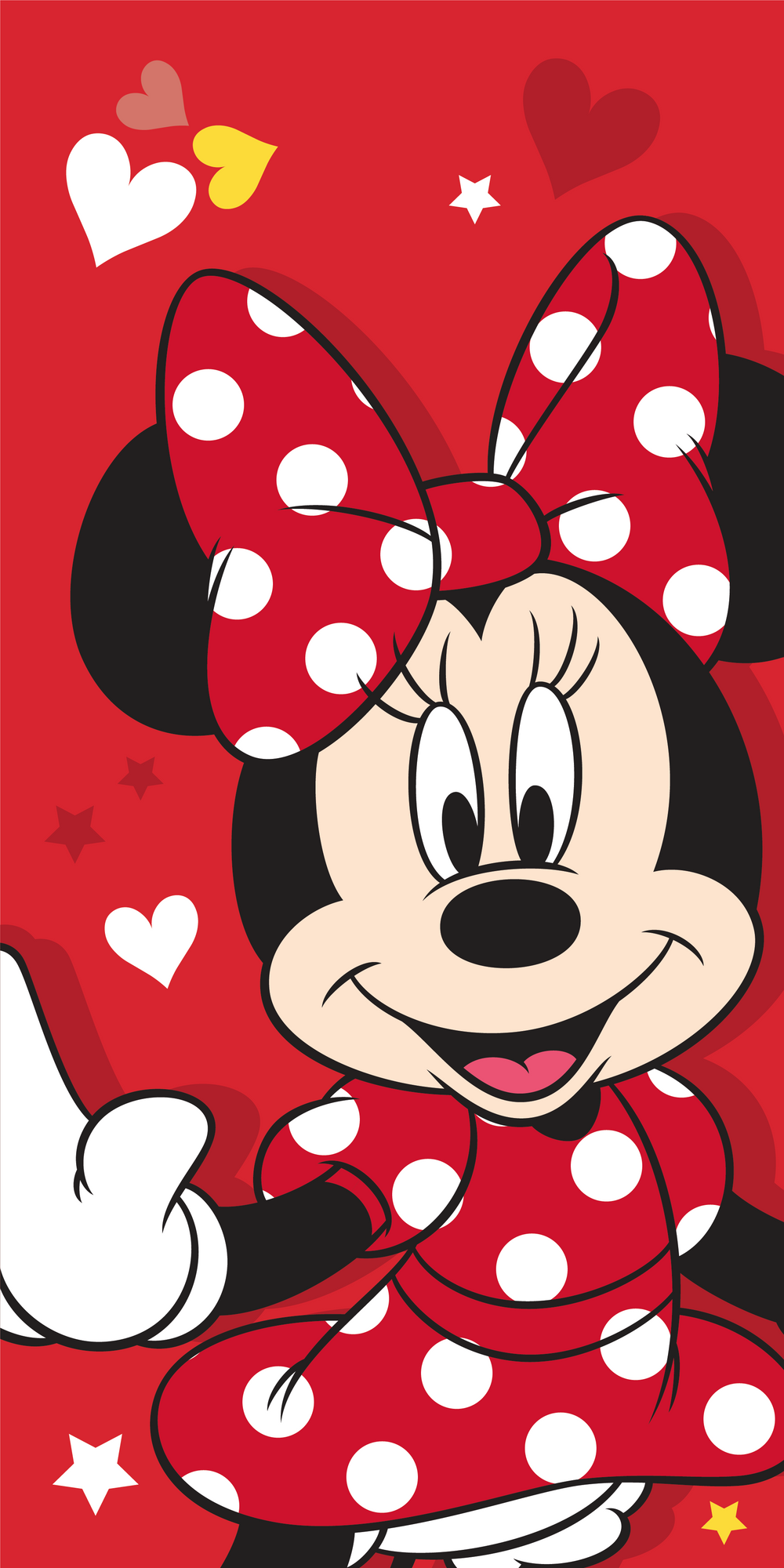 Disney Minnie Mouse Pink Duschtuch Strandtuch Badetuch  70 x 140 cm