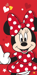 Disney Minnie Mouse Pink Duschtuch Strandtuch Badetuch  70 x 140 cm