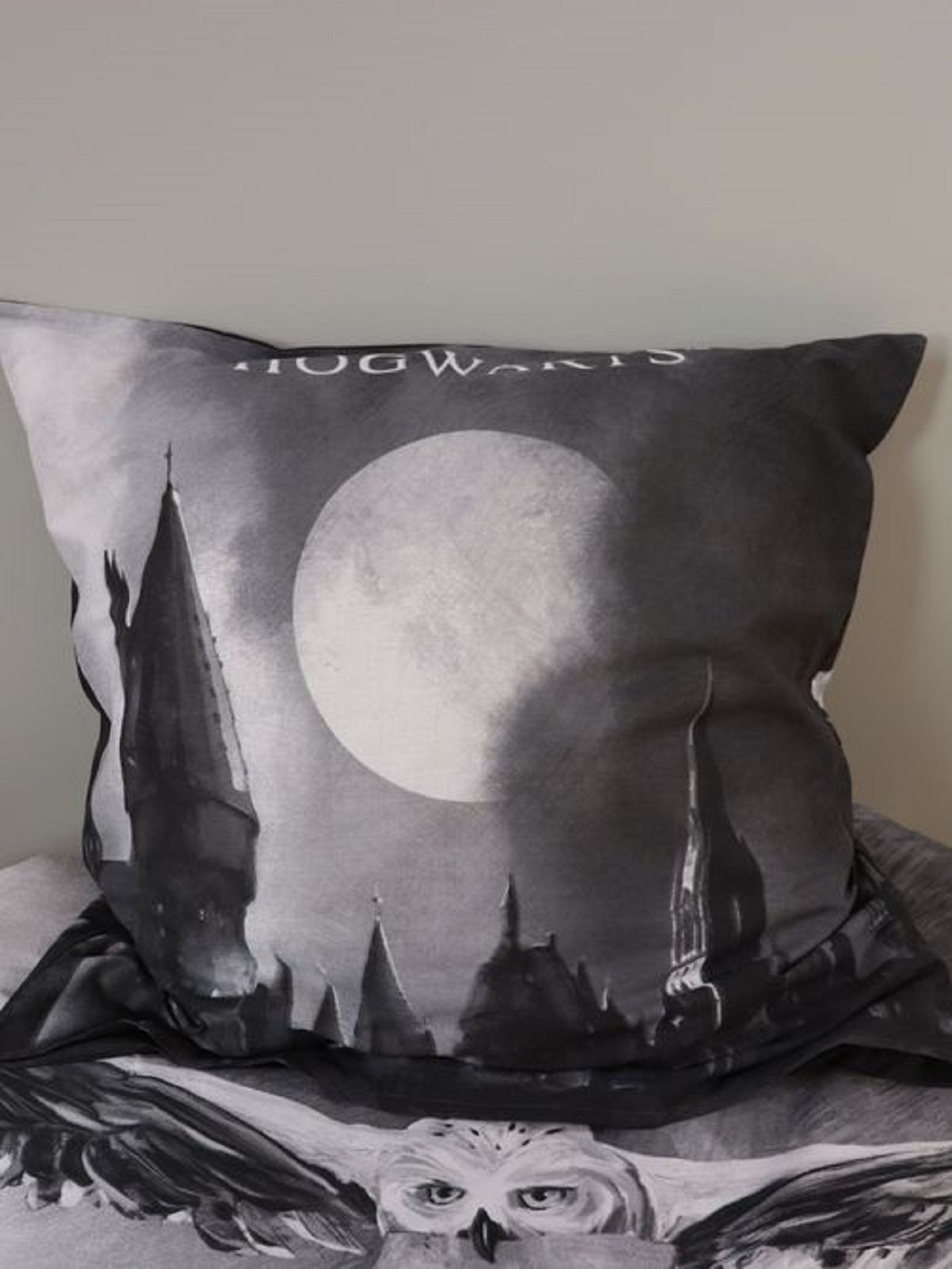 Harry Potter Flanell Wende Bettwäsche Hogwarts 2tlg 135 x 200 cm