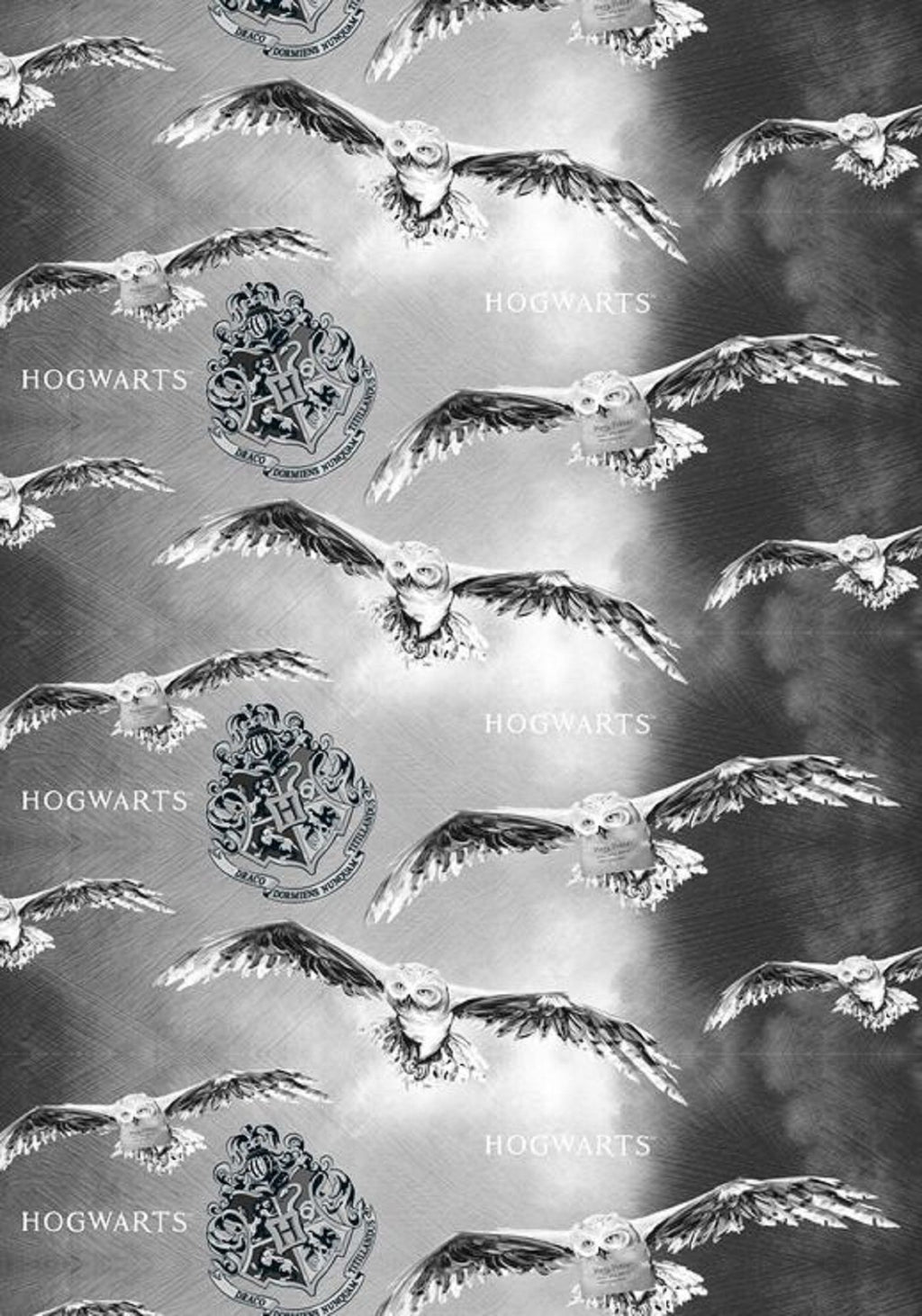Harry Potter Flanell Wende Bettwäsche Hogwarts 2tlg 135 x 200 cm