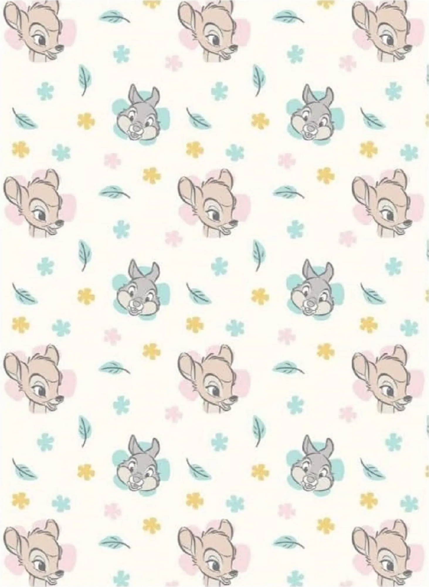 Disney Bambi Flauschdecke Schmusedecke Kuscheldecke 110 x 150 cm