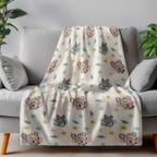 Disney Bambi Flauschdecke Schmusedecke Kuscheldecke 110 x 150 cm
