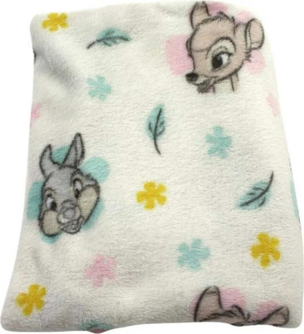 Disney Bambi Flauschdecke Schmusedecke Kuscheldecke 110 x 150 cm