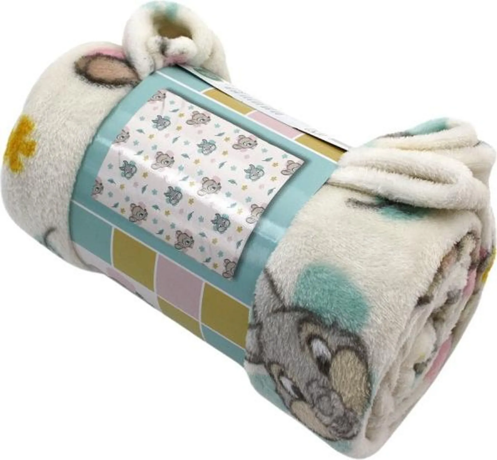 Disney Bambi Flauschdecke Schmusedecke Kuscheldecke 110 x 150 cm