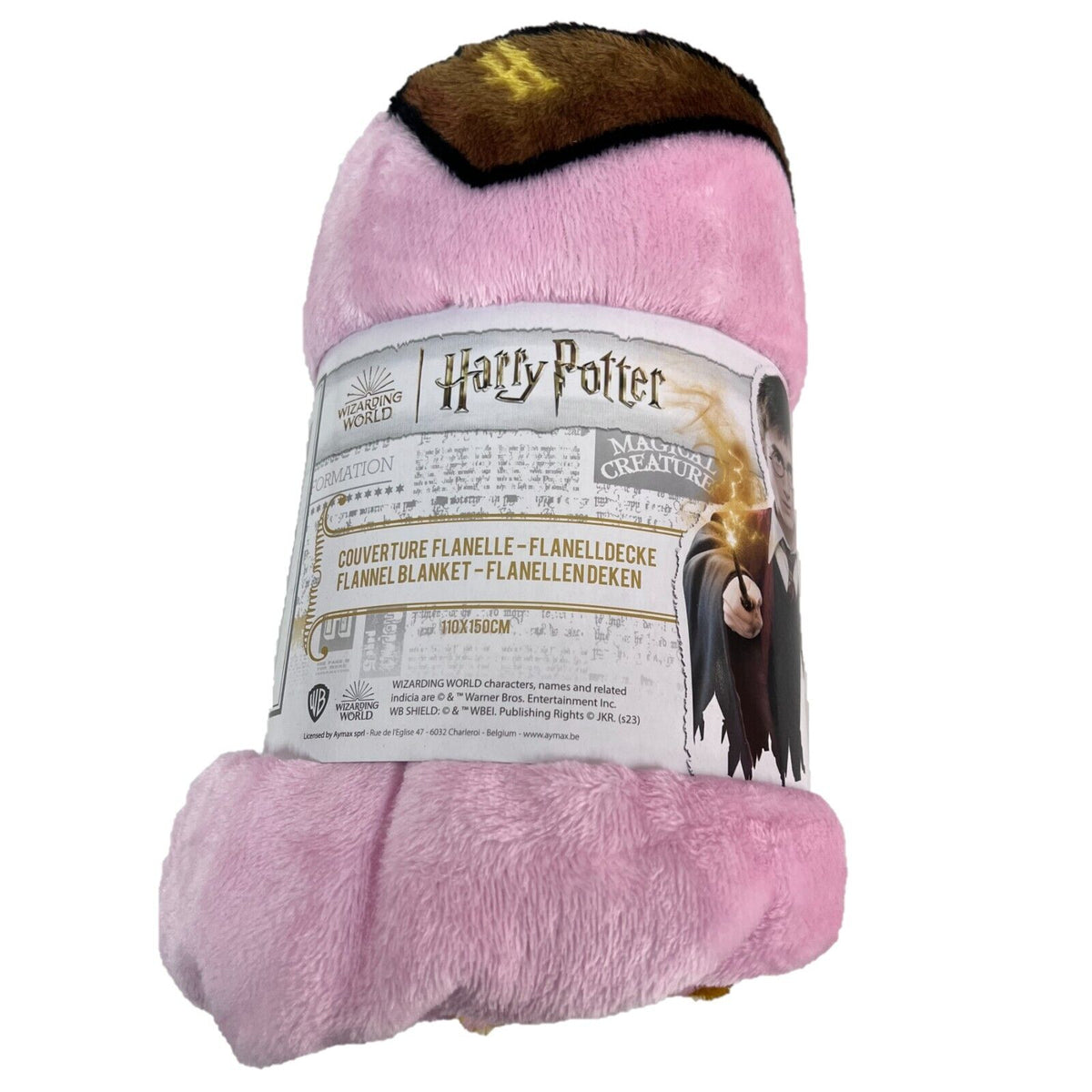 Harry Potter Hedwig Flauschdecke Kuscheldecke 110 x 150 cm