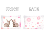 Baby Fein Biber Bettwäsche mit Hase 100x135 + 40x60 cm