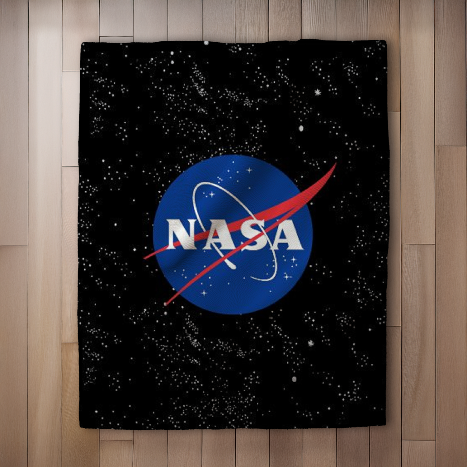 NASA Flauschdecke Kuscheldecke 120 x 150 cm
