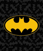 Batman Flauschdecke Schmusedecke Kuscheldecke 120 x 150 cm
