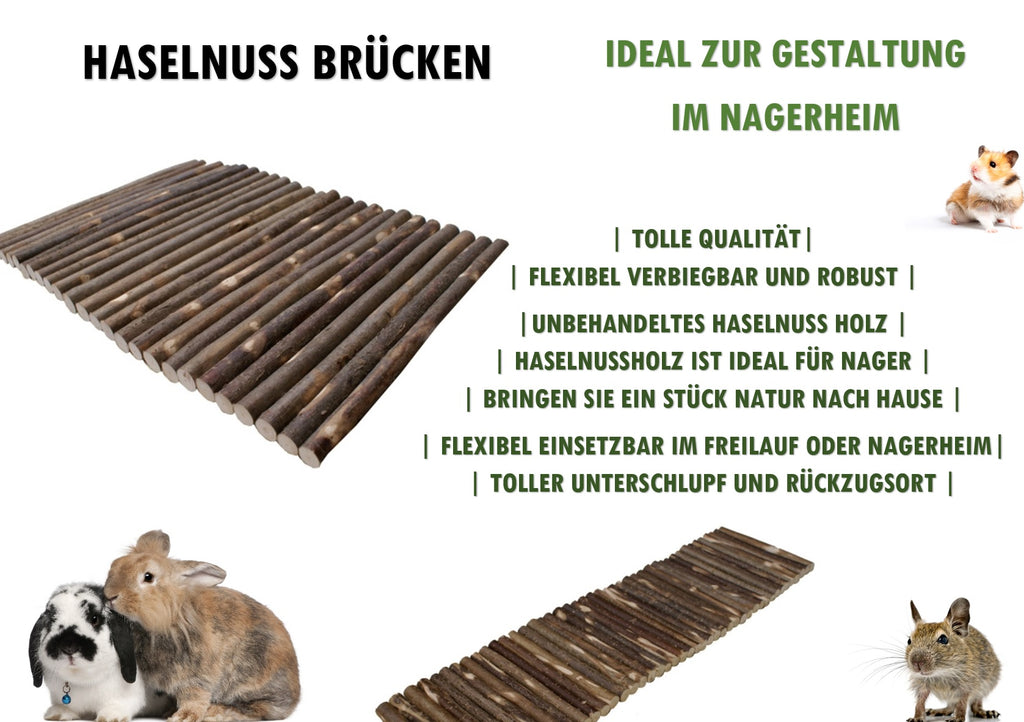 Nagerbrücke Kletterbrücke für alle Nager 42 x 30 cm
