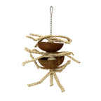 Papageienspielzeug Vogelspielzeug Kletterseil  ca.20 cm