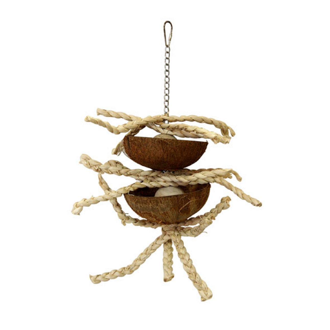Papageienspielzeug Vogelspielzeug Kletterseil  ca.20 cm