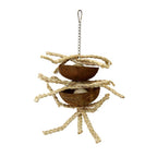 Papageienspielzeug Vogelspielzeug Kletterseil  ca.20 cm