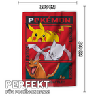Pokemon Fleecedecke Schmusedecke Kuscheldecke 100 x 140 cm